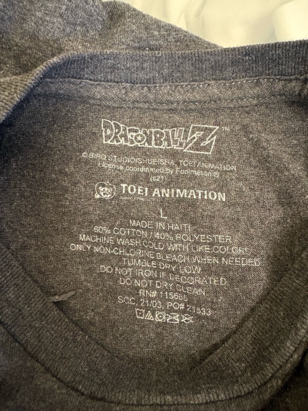 Dragon Ball Z “Team Awesome” Graphic Kids T-Shirt | Size Large 🧡 🔥 - Picture 3 of 16